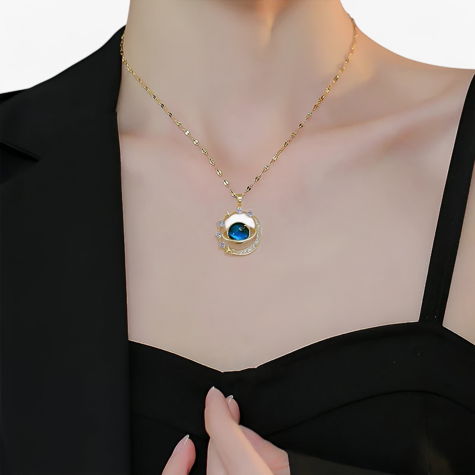 Camille | Elegant stjernehimmel halskæde - Tidløs alsidighed - - other - {{ product_tags }