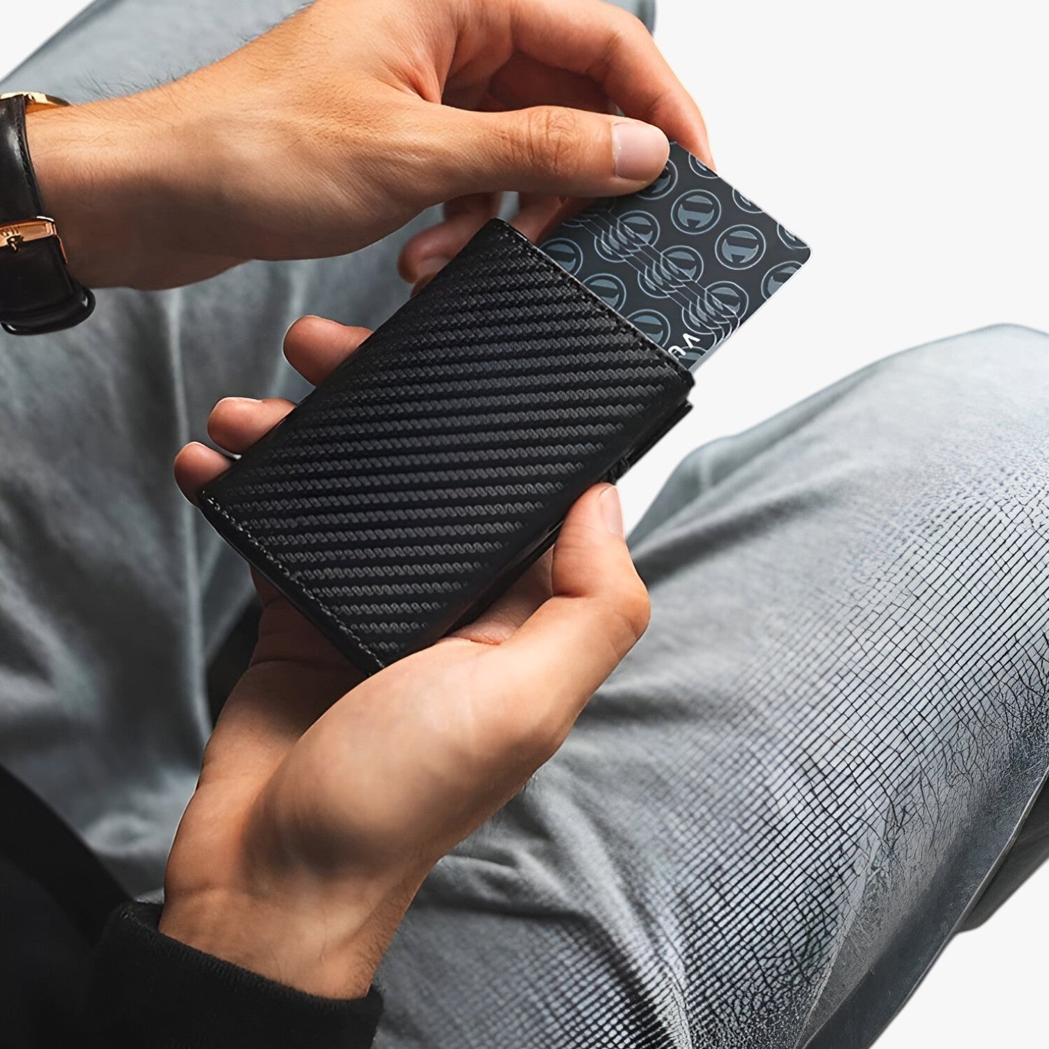 Marius | RFID-sikker Bi-Fold Pung med Møntlomme - - bags - {{ product_tags }