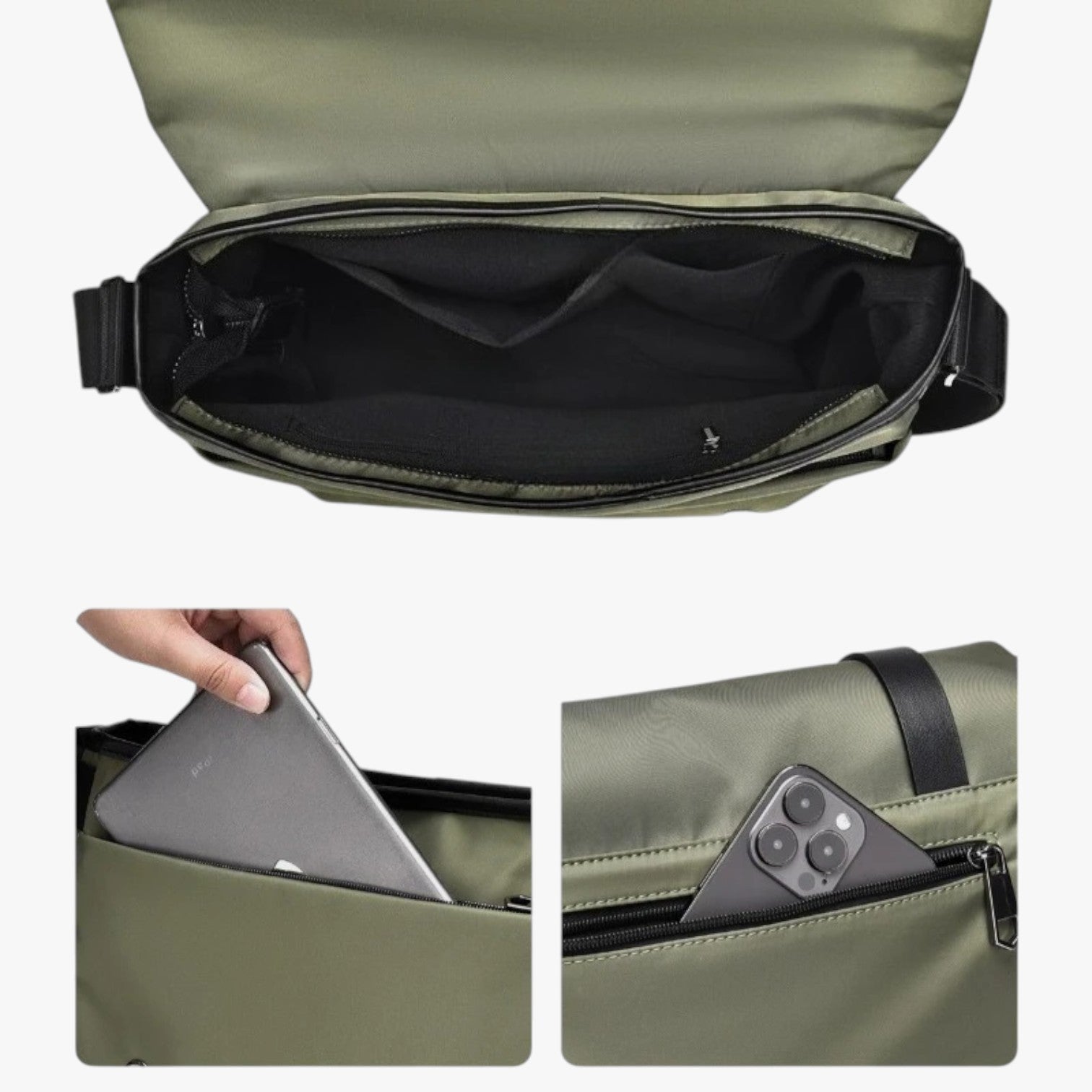 Oscar | Letvægt og vandtæt herre skuldertaske - - men's fashion - {{ product_tags }