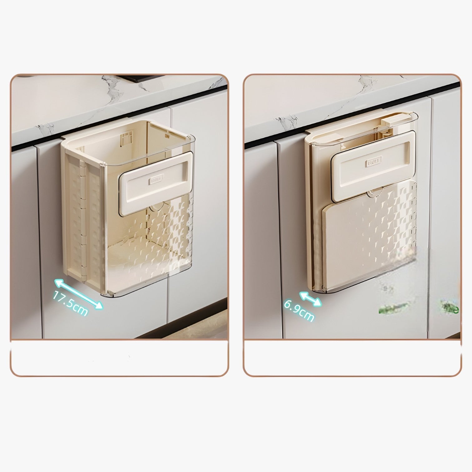 Ava | Hængende affaldsba k – Stor, stilfuld og lugtfri - - house & garden - {{ product_tags }
