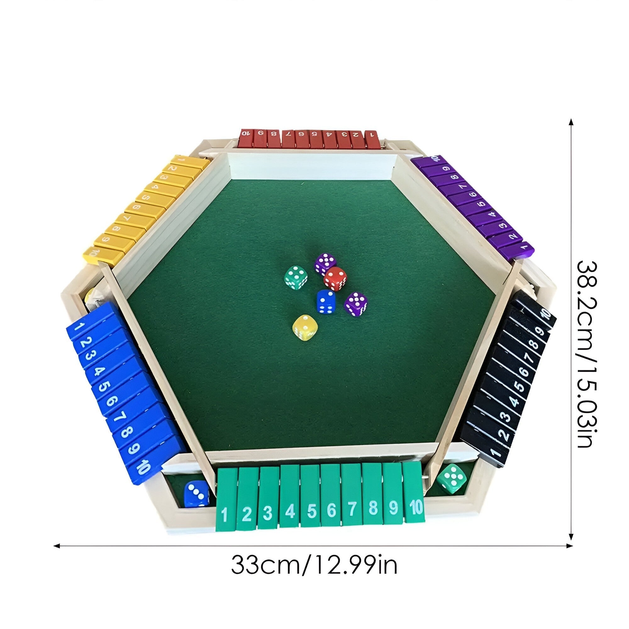 Strategisk Sjov | Shut The Box Spil - - other - {{ product_tags }