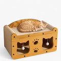 Whisker Wonders | 2-i-1 Kattekradser og Lounge Seng