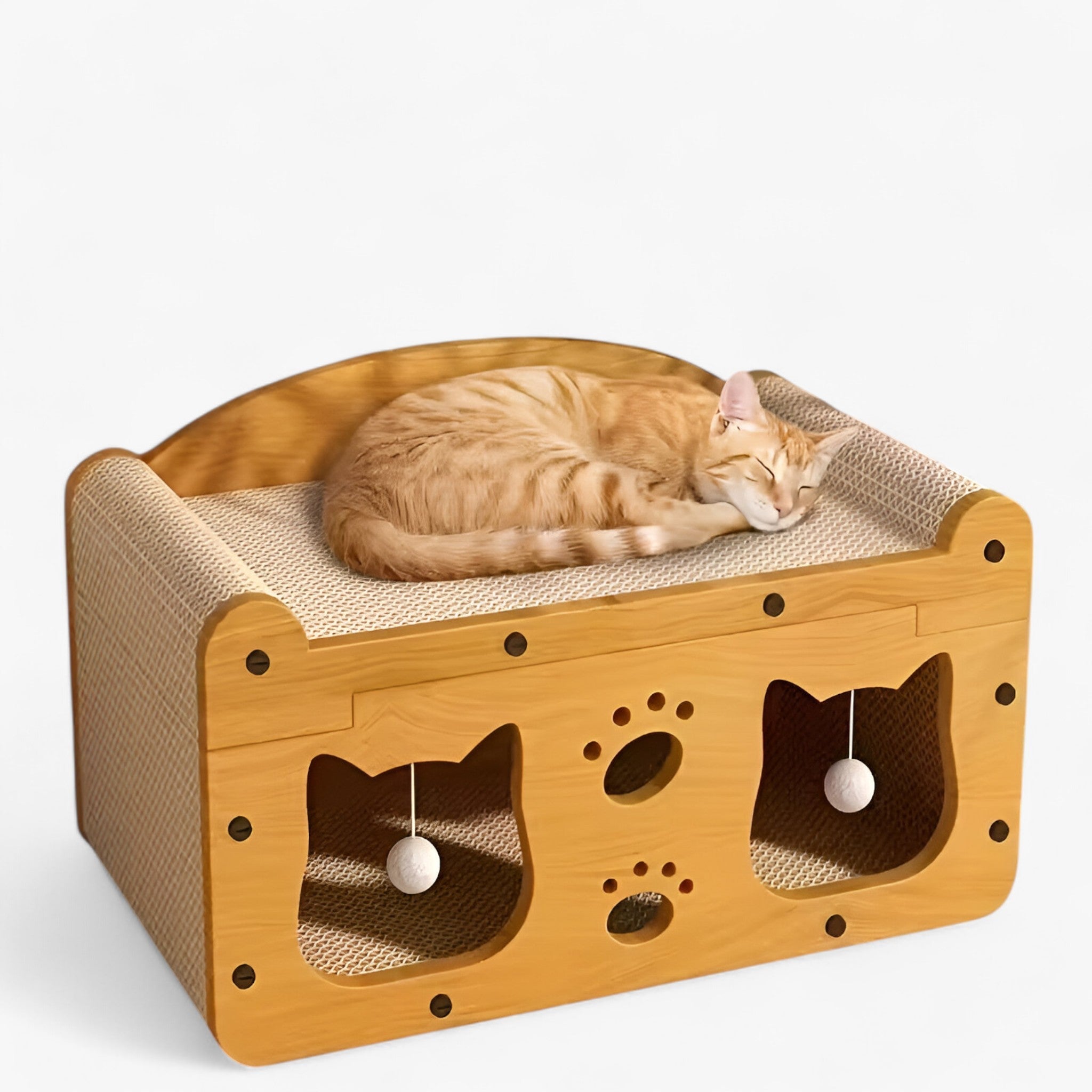 Whisker Wonders | 2-i-1 Kattekradser og Lounge Seng - - other - {{ product_tags }