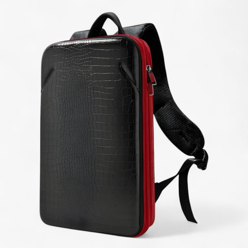 Dublin | Expanderbar arbejdstaske med USB-port - Sort rød - bags - {{ product_tags }