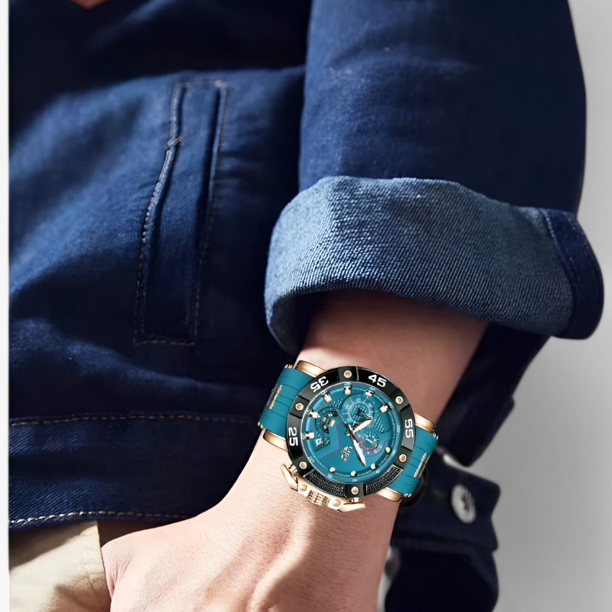 Paco | Quartz sports militær herreur - - watches - {{ product_tags }