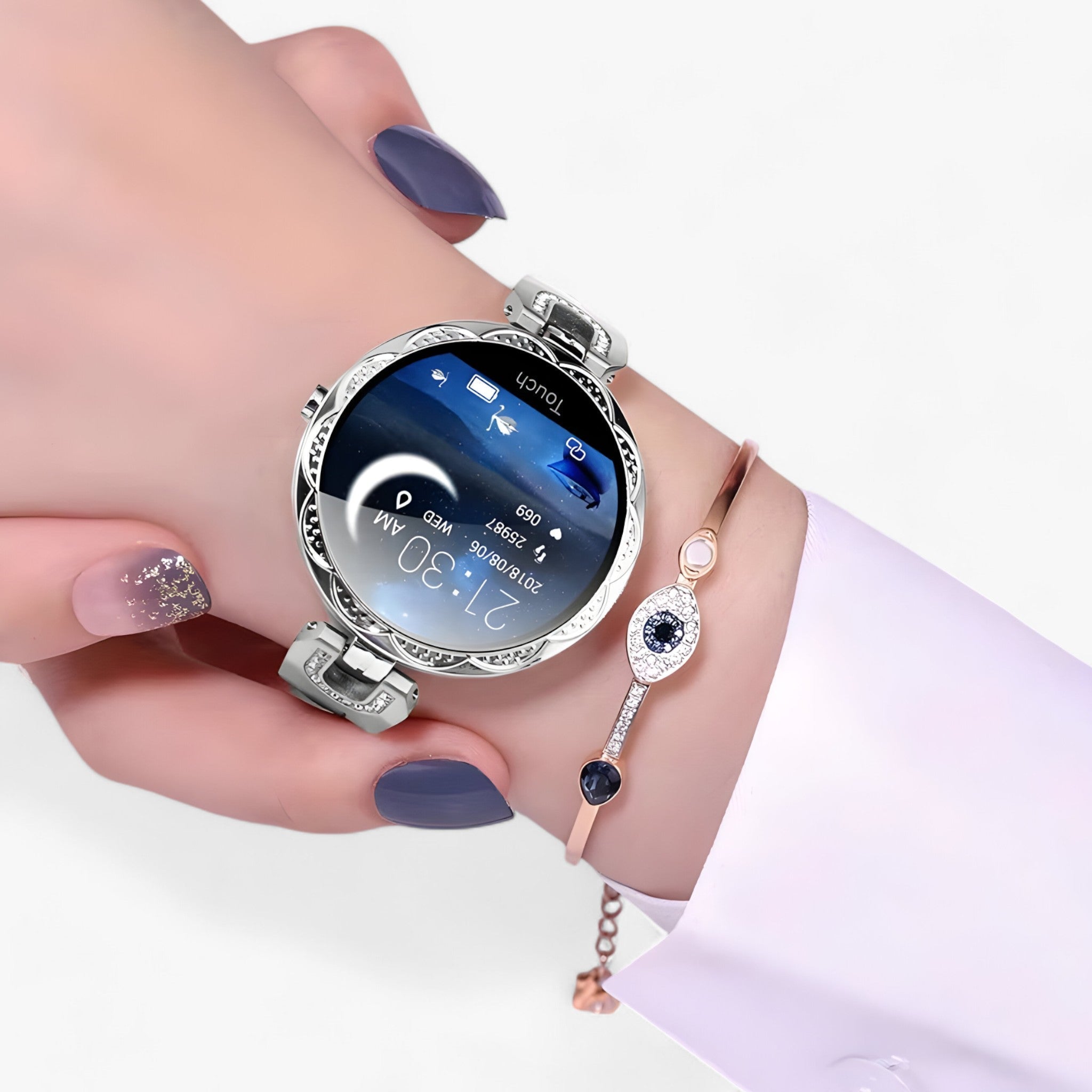 GlamFit | Smartwatch - Stilfuldt, vandtæt og i stand til at overvåge fitnessfremskridt - - watches - {{ product_tags }