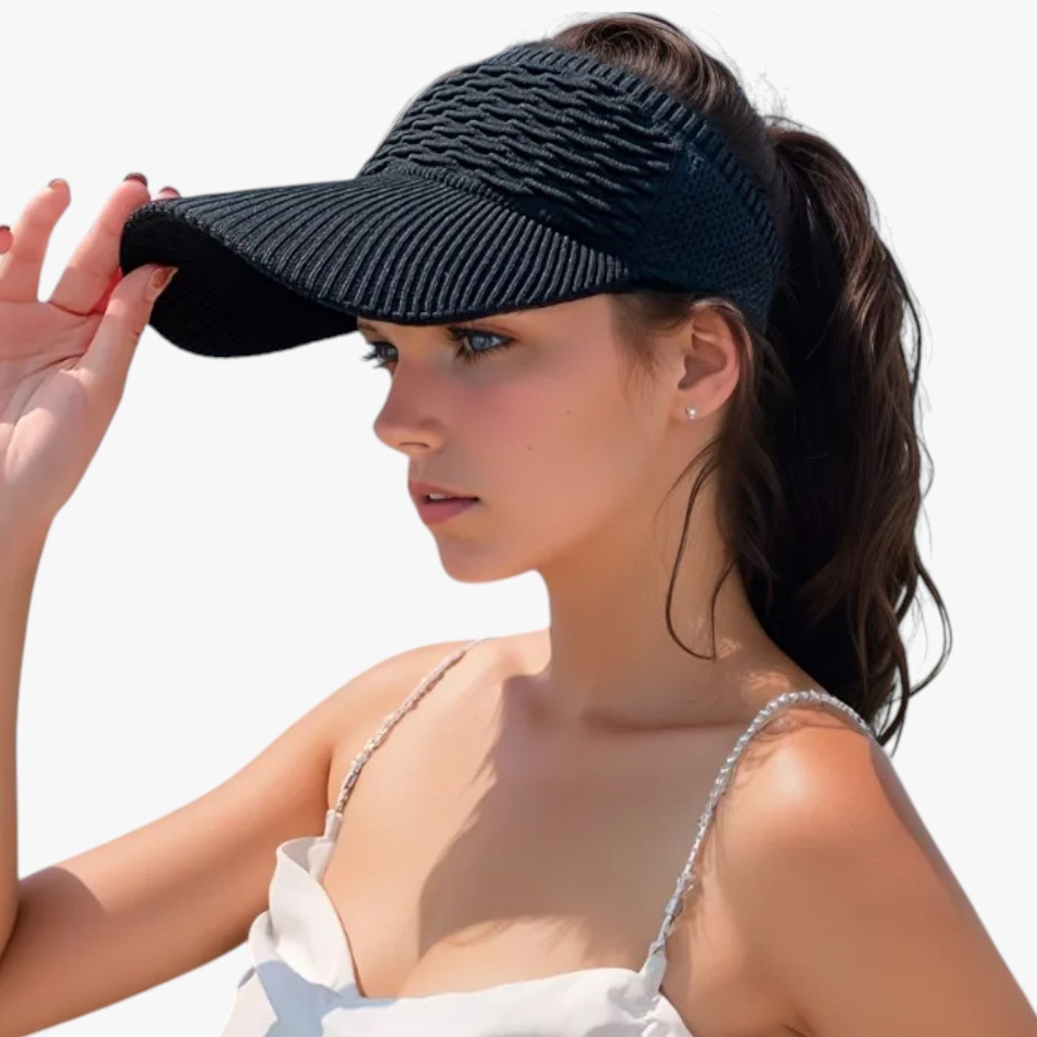 Jude | Sommerhat til kvinder | Åndbar med bred solbeskyttelse og skygge - - Jude | Sommerhat til kvinder | Åndbar med bred solbeskyttelse og skygge - €25 - {{ product_tags }