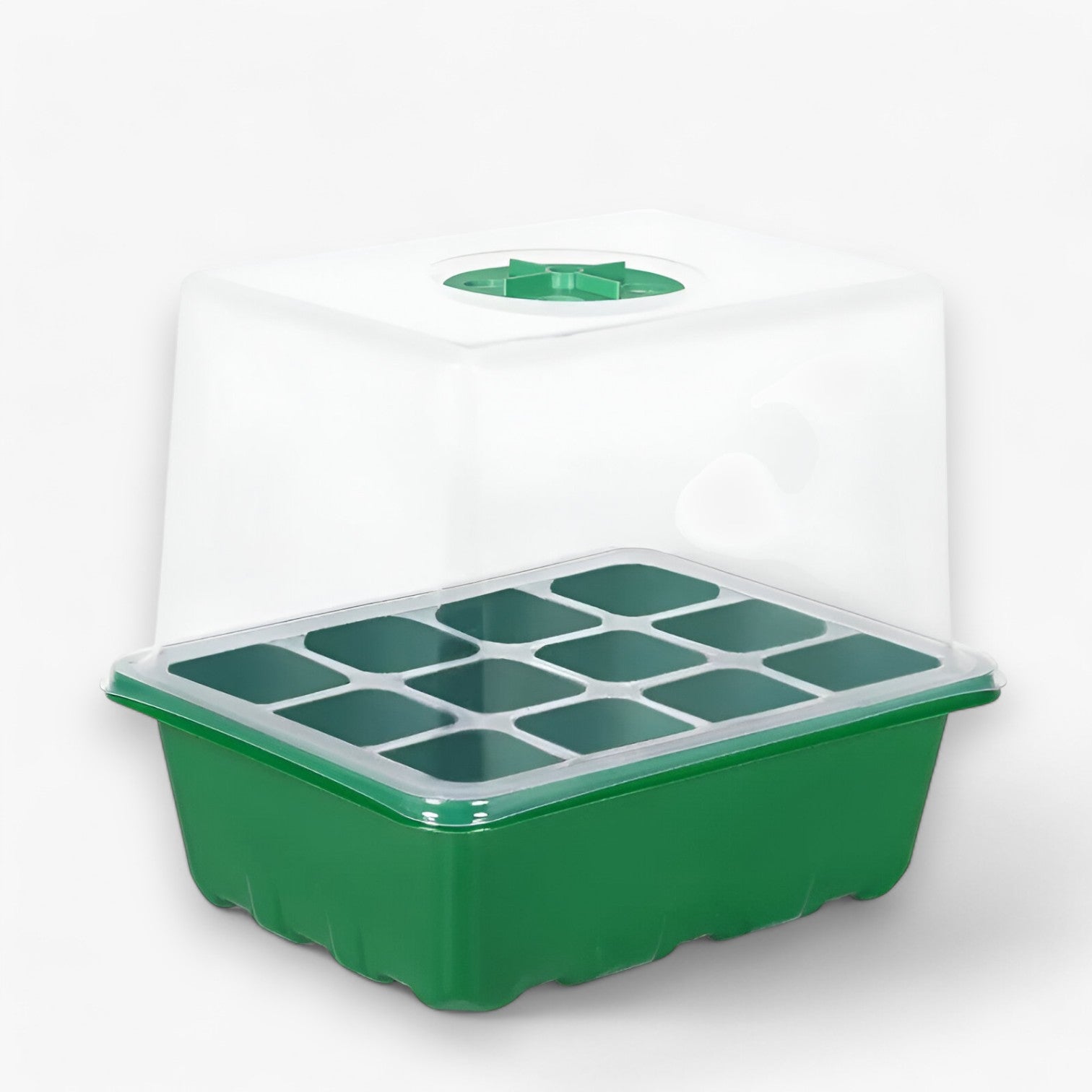 Aiden | Zaadstartplaat med Låg – Perfekt til Havearbejde & Indendørs Dyrkning - - house & garden - {{ product_tags }