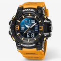 Janos | Orologio sportivo – Display LED, impermeabile e doppio fuso orario