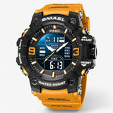 Janos | Sports Watch - LED Display, Waterproof and Dual Time Display