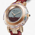 Issa | Orologio da donna con cristalli e movimento al quarzo giapponese