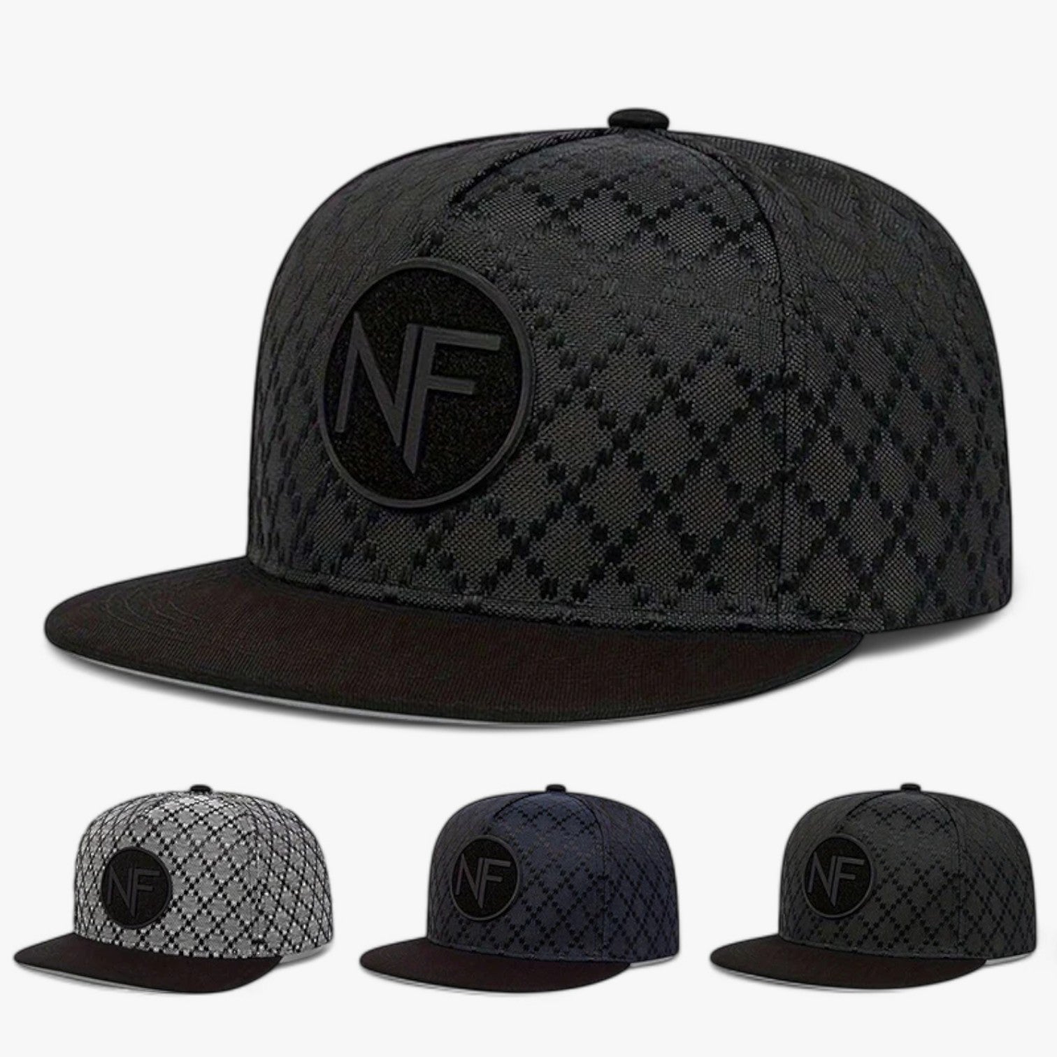 Mael | Stilig NF Snapback – Justerbar & UV-beskyttende - - men's fashion - {{ product_tags }