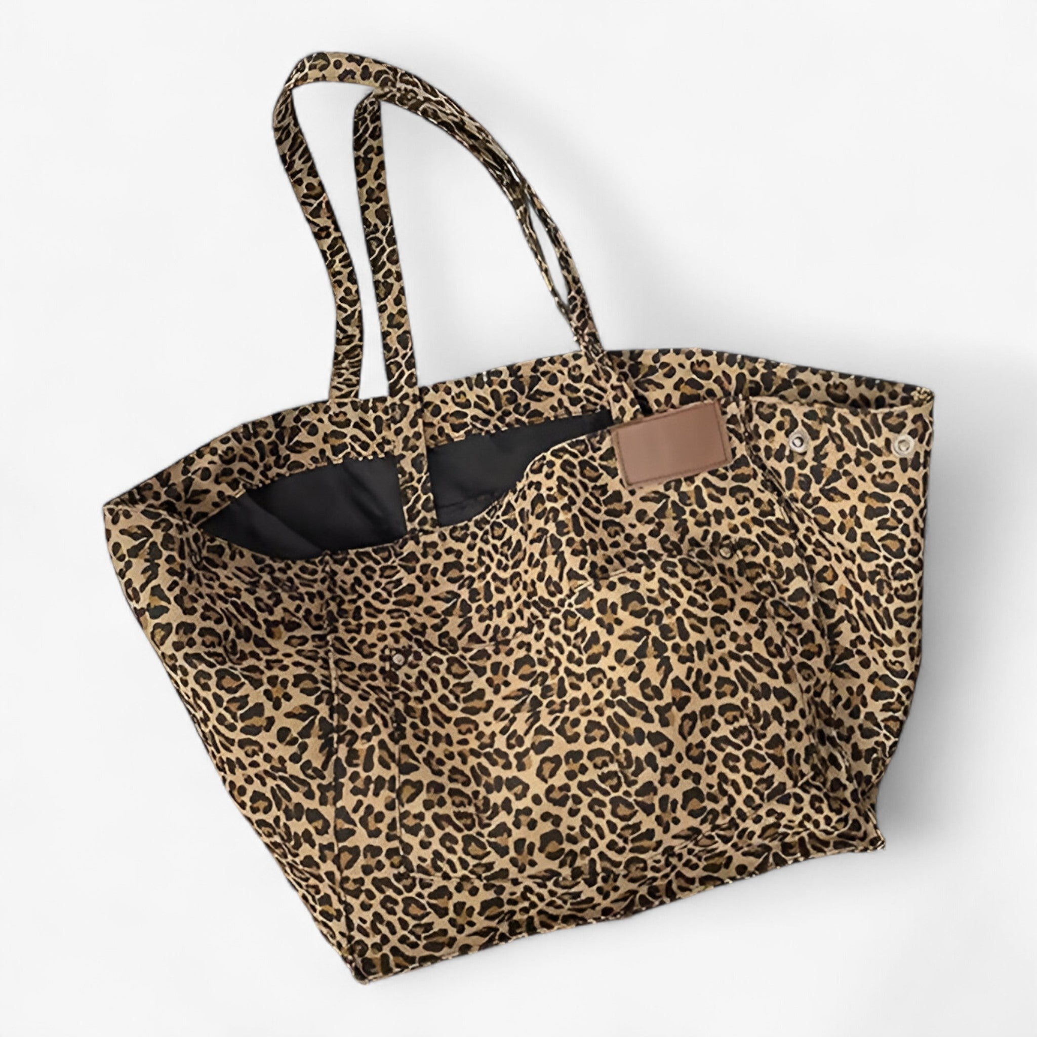 NATALIE - LUIPAARD TASKE - Leopardgul - bags - {{ product_tags }
