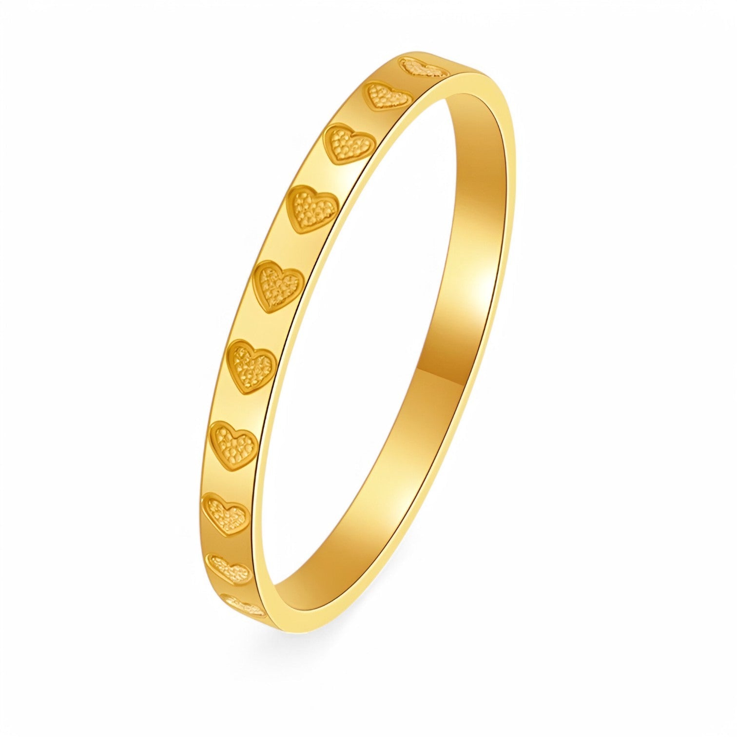 Danilyn | Blank og tidløs – Elegant guld ring til enhver lejlighed - Guld - other - {{ product_tags }