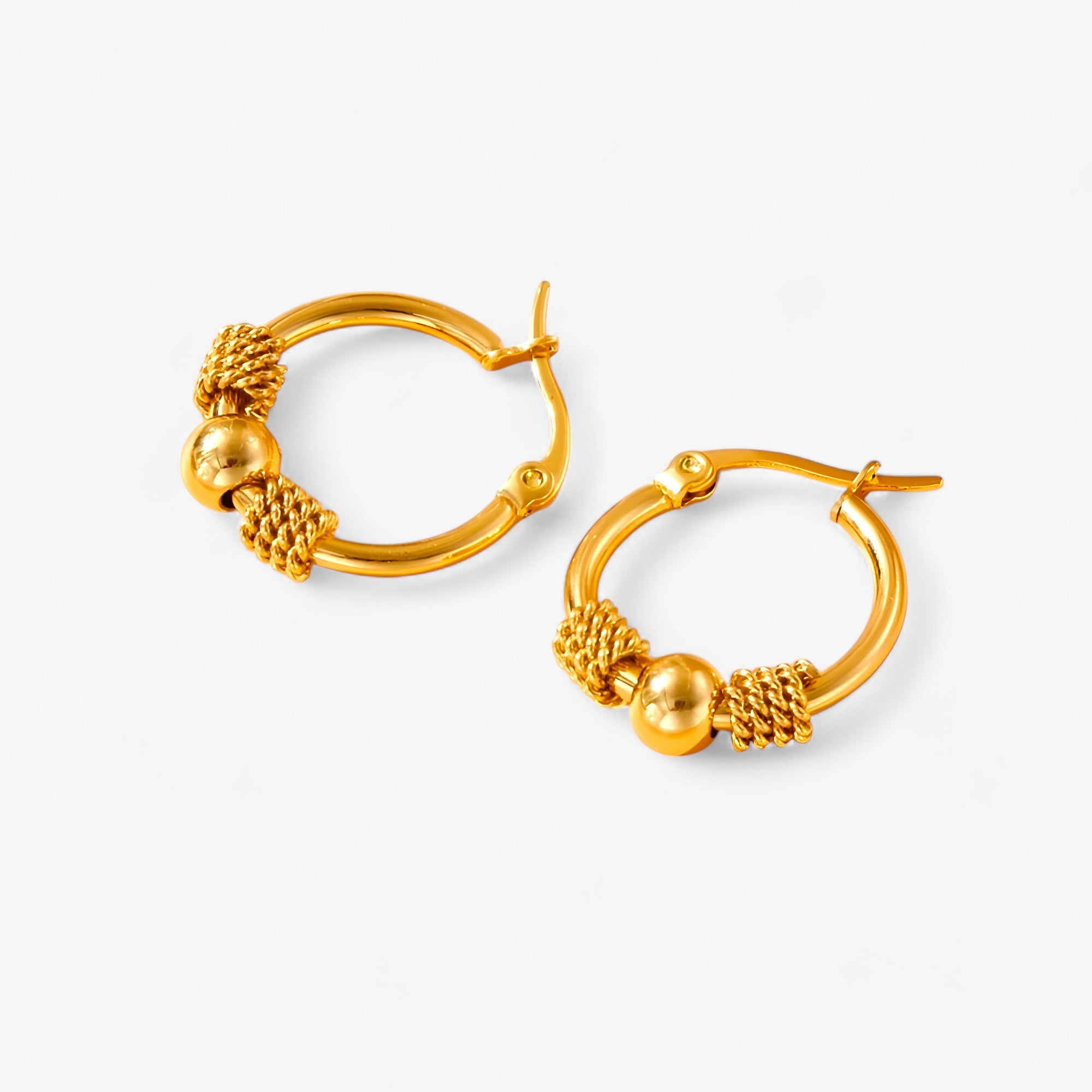 Alodia | Guldvævede øreringe – Elegante og holdbare gaver - - women's fashion - {{ product_tags }