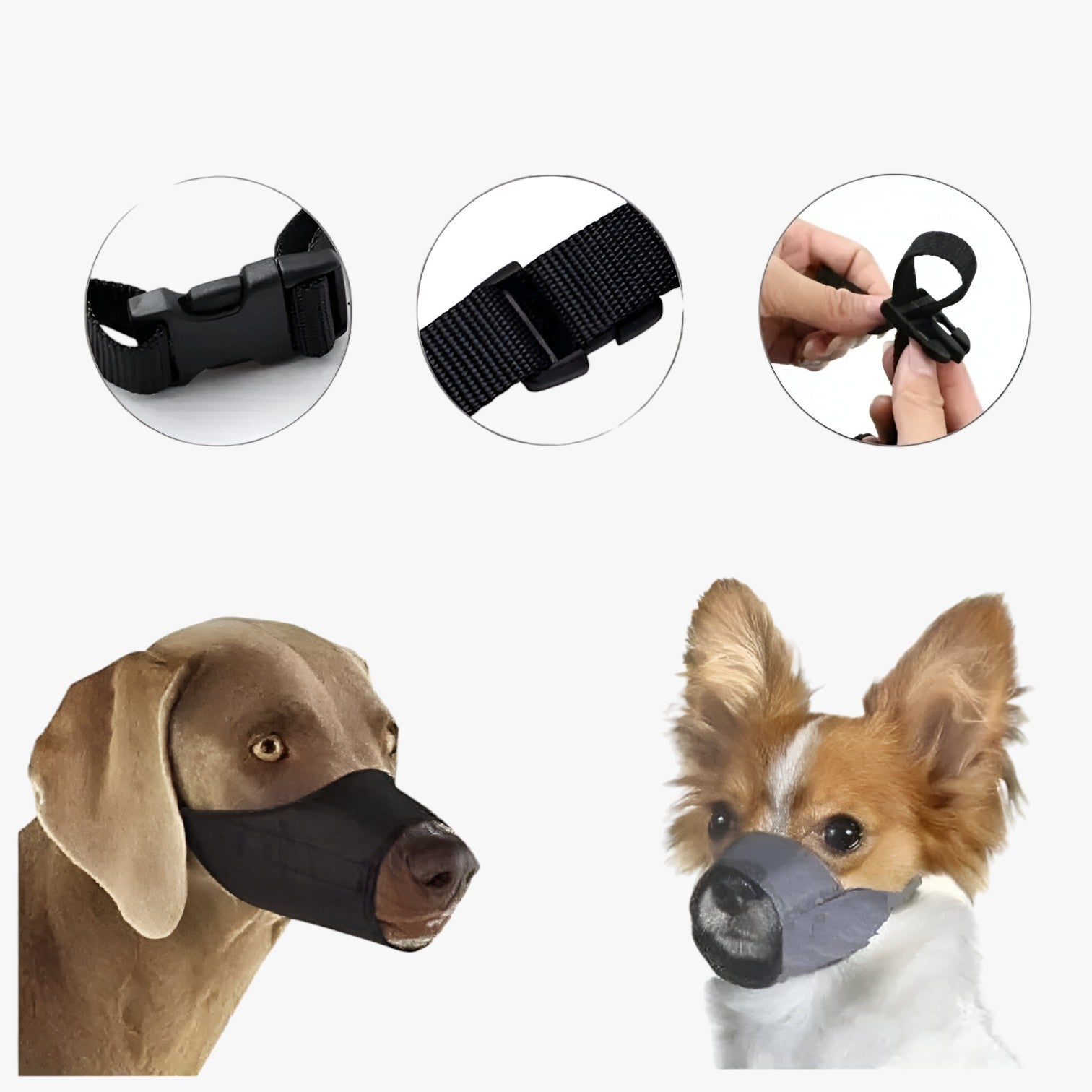 Killian | Sikker nylon muzzler - Komfort og kontrol til din hund - - other - {{ product_tags }