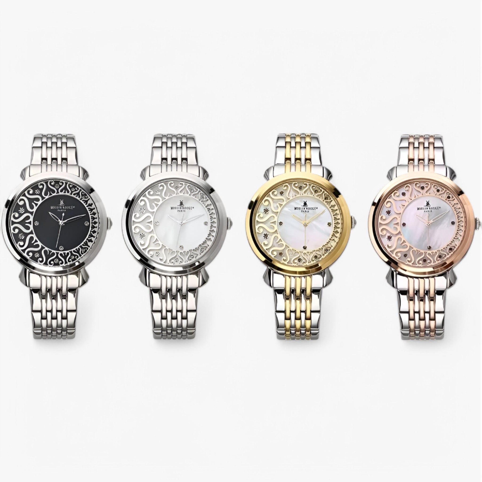 Eunice | Vintage stålur med sommerfuglespænde - - watches - {{ product_tags }