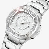 Amelia | Elegant Women's Bracelet Watch Made of Gold and Diamonds