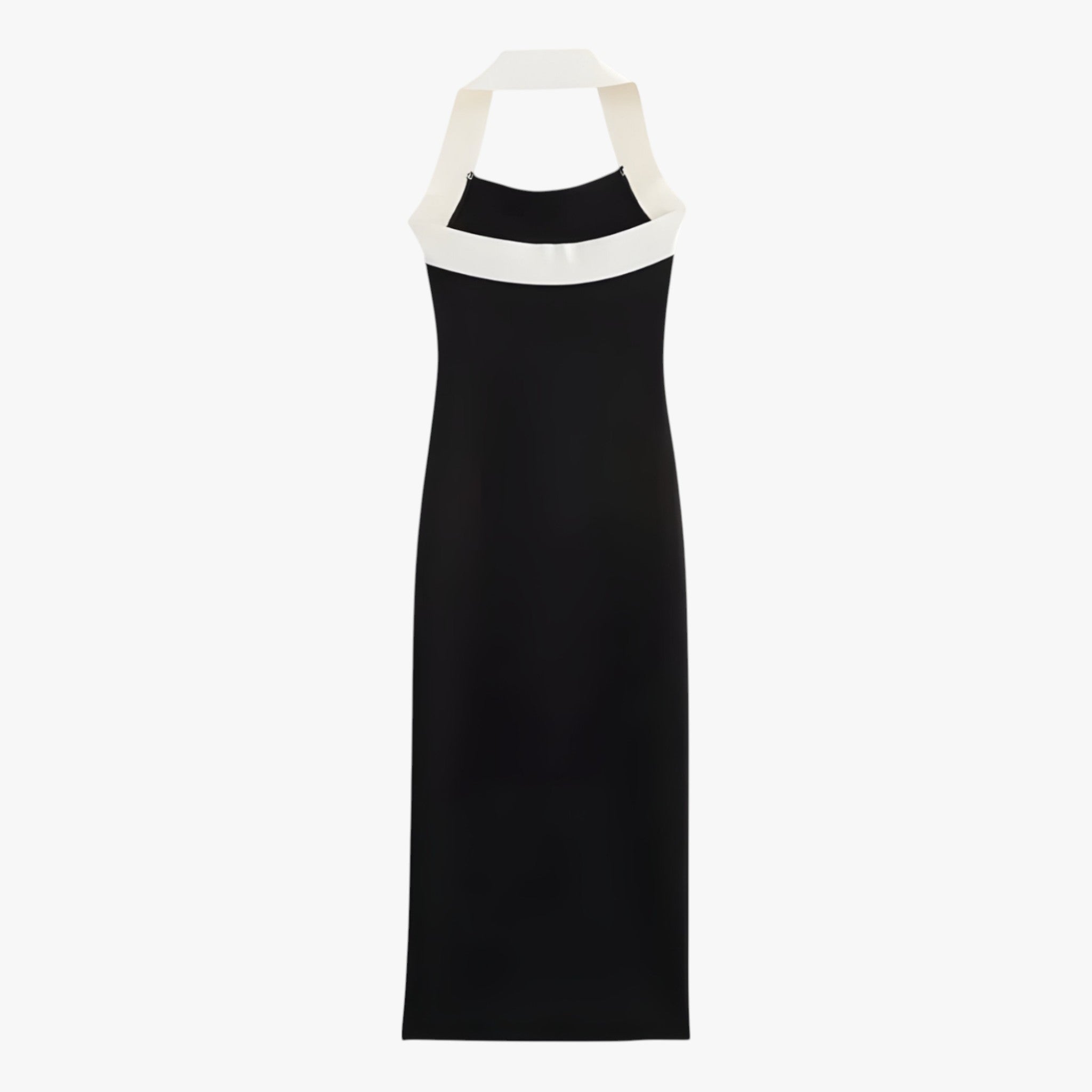 Maëlle | Assymetrisk lang kjole - Flydende elegance med knyttet ryg - - women's fashion - {{ product_tags }