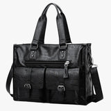Jerry | PU leather shoulder bag for work and travel