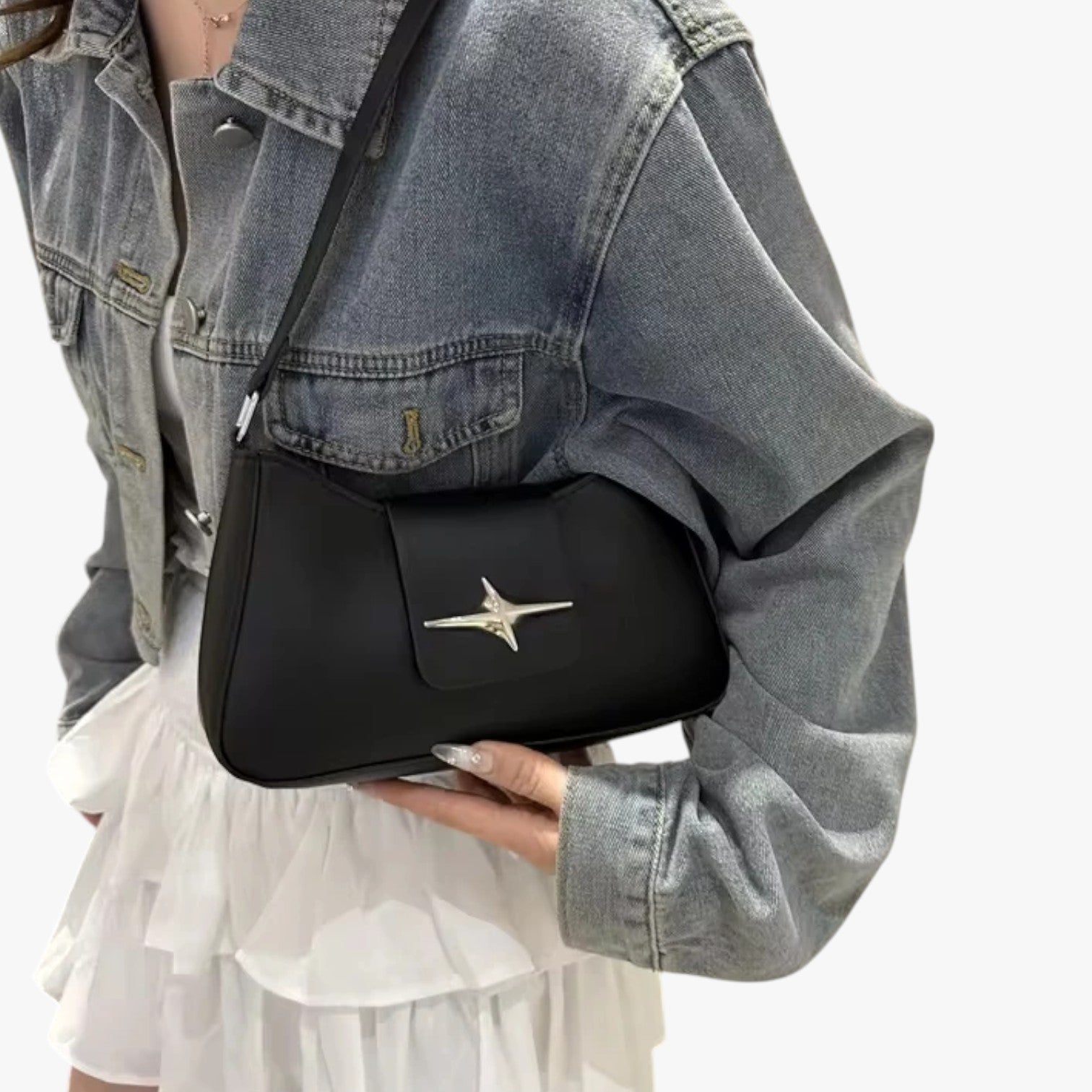 Skylar | MiniClutch Y2K Elegant Vintage Stil til Hverdagen - - Skylar | MiniClutch Y2K Elegant Vintage Stil til Hverdagen - €25 - {{ product_tags }