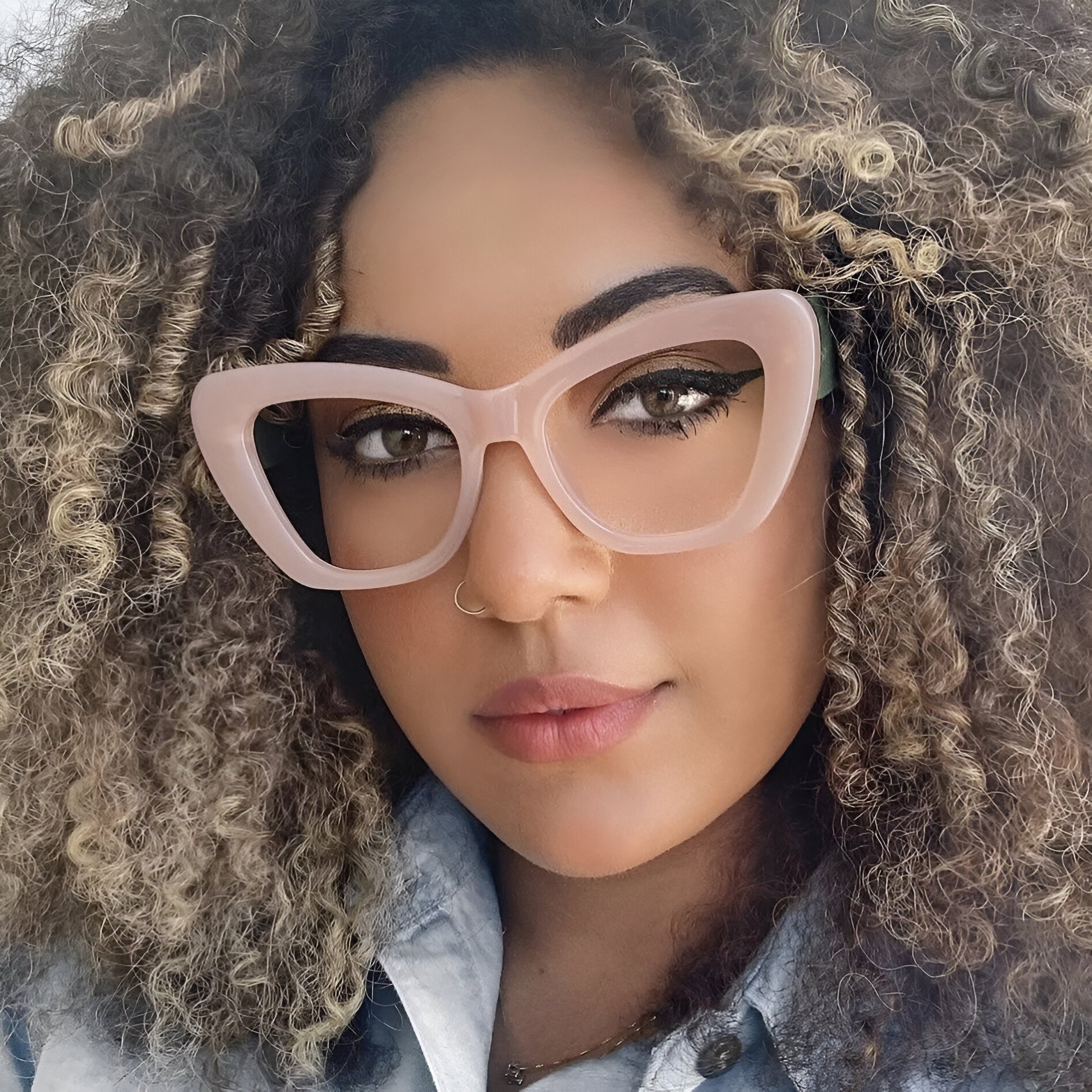 Melanie | Oversized katteøje solbriller med UV400 beskyttelse - - women's fashion - {{ product_tags }