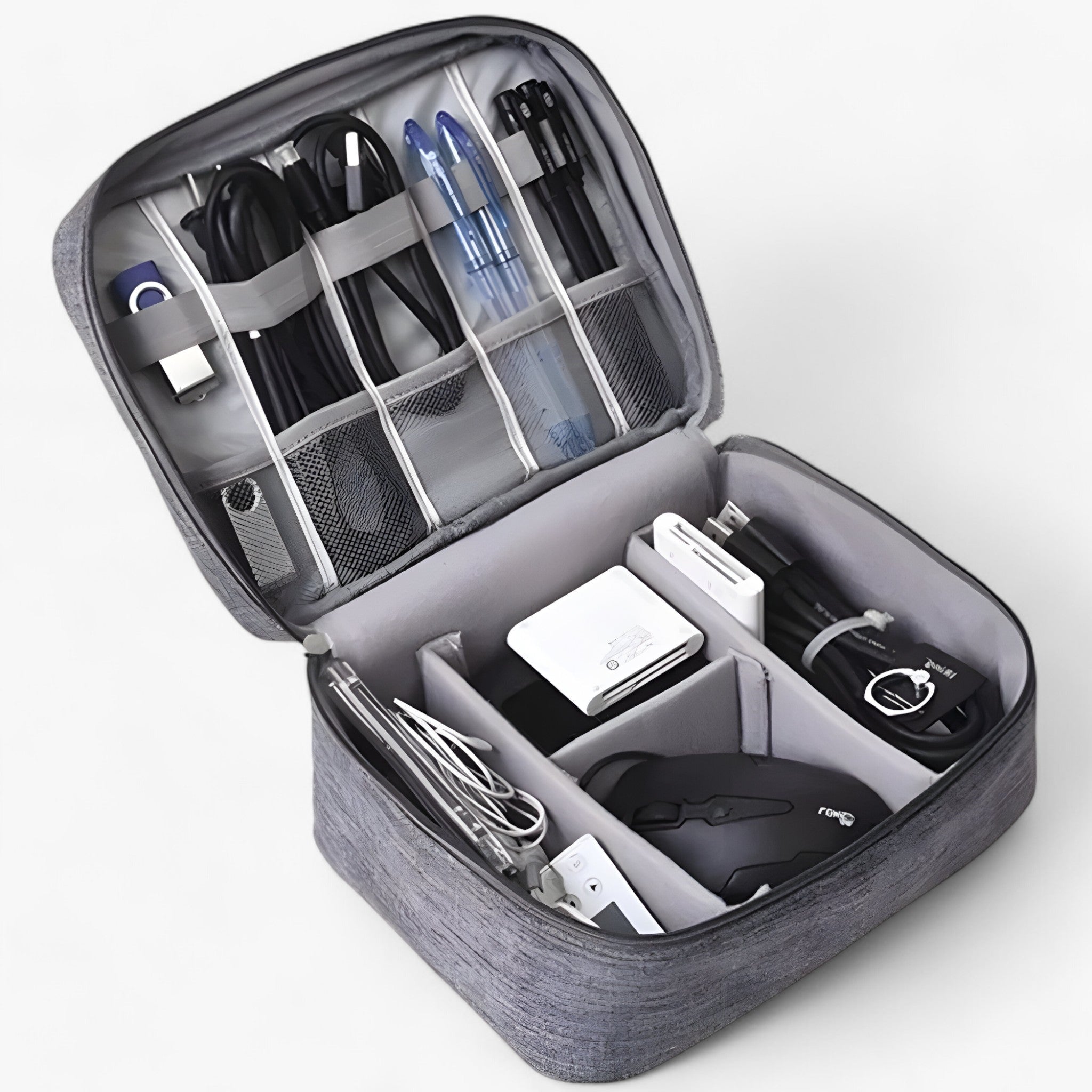 Ethan | Digital opbevaringspose - Beskyttelse til kabler, opladere og gadgets - - gadgets - {{ product_tags }