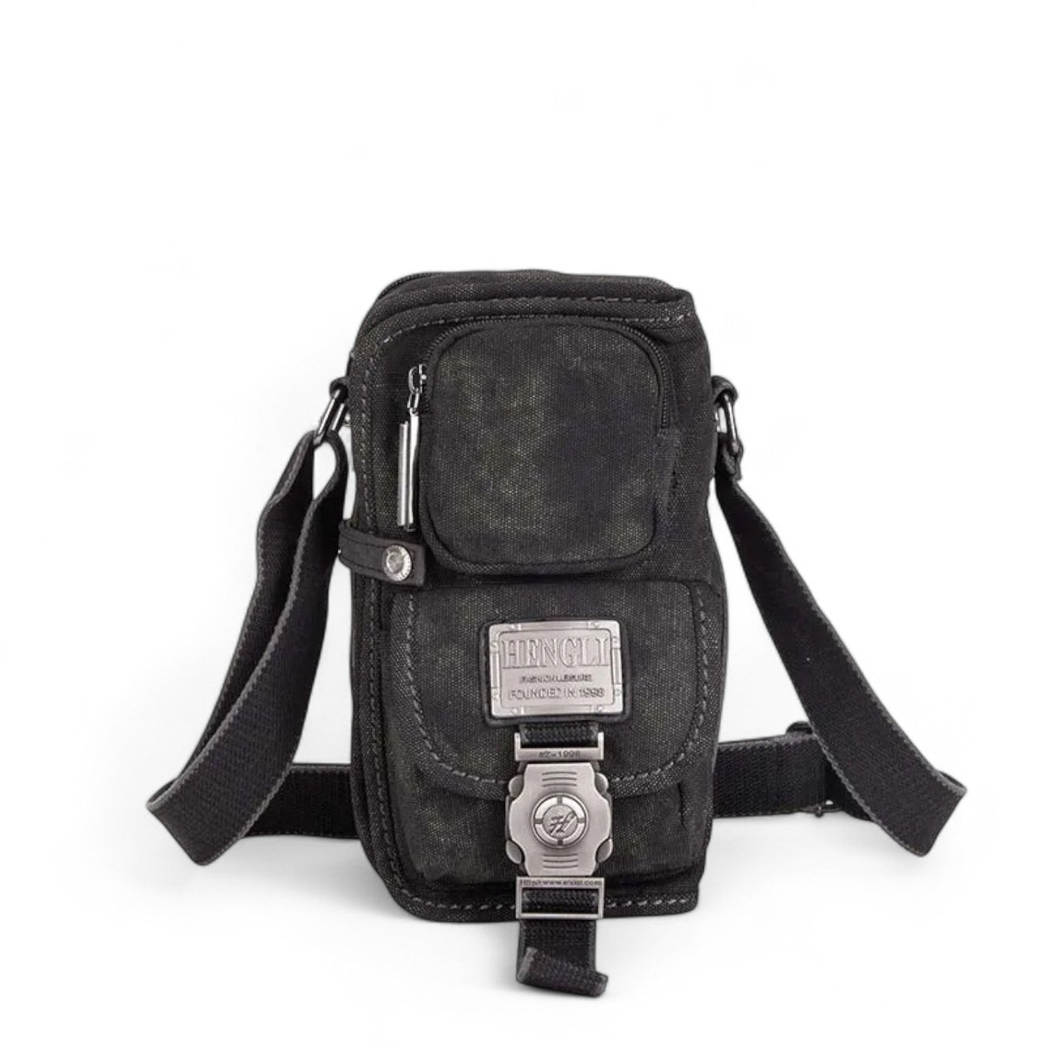 Evren | Elegant og praktisk: crossbody-tasken i vævet materiale perfekt til enhver rejse - - bags - {{ product_tags }