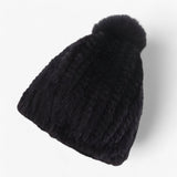 Camille | Luxe Marten Fur Hat - Winter Warmth & Elegance