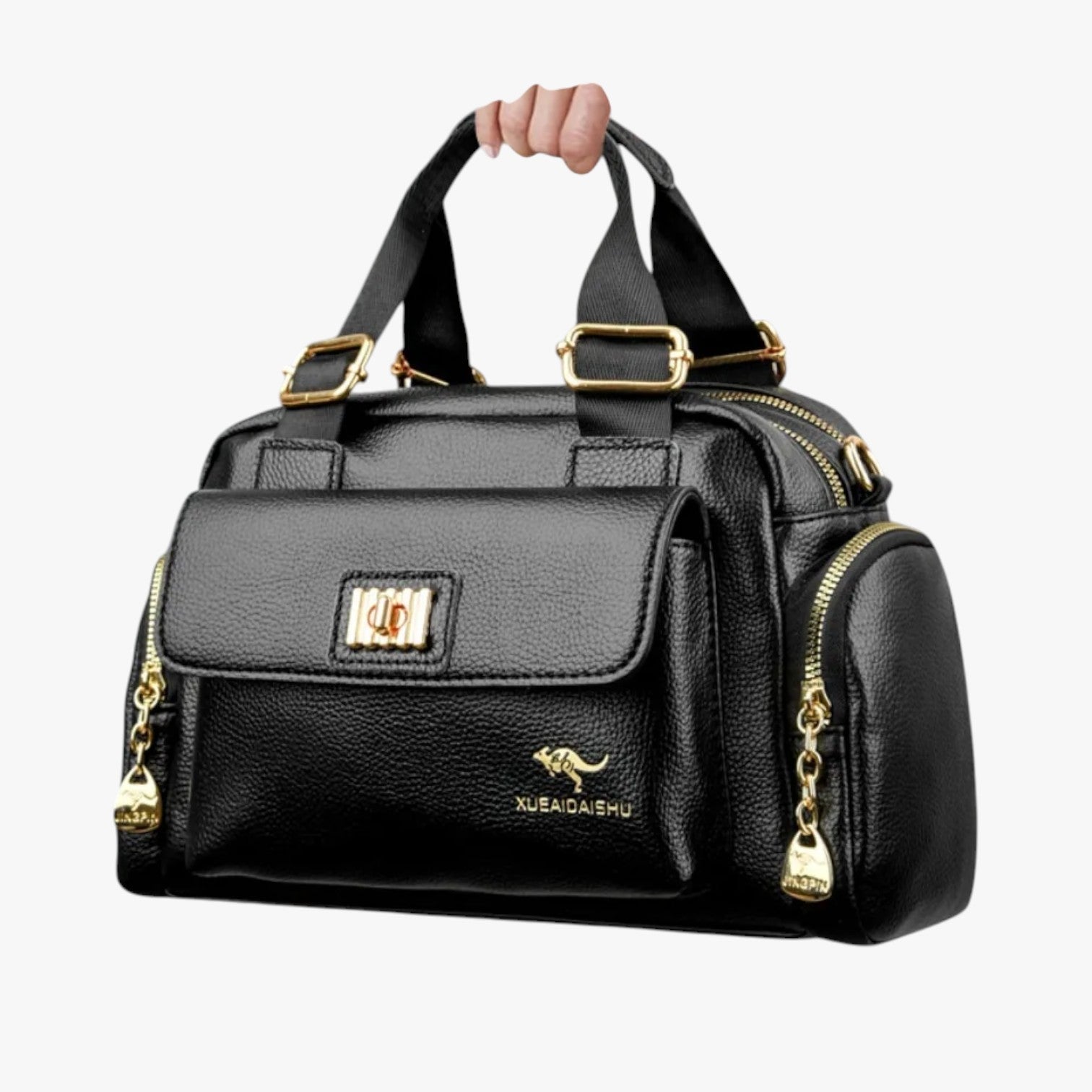 Siera | Elegance og praktiskhed til hver dag – Multifunktionslædertaske i PU-leder - - Siera | Elegance og praktiskhed til hver dag – Multifunktionslædertaske i PU-leder - €25 - {{ product_tags }