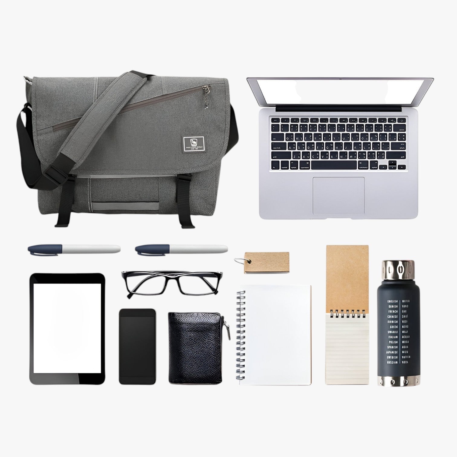Jordan | Alsidig 15” laptop crossover taske - - bags - {{ product_tags }