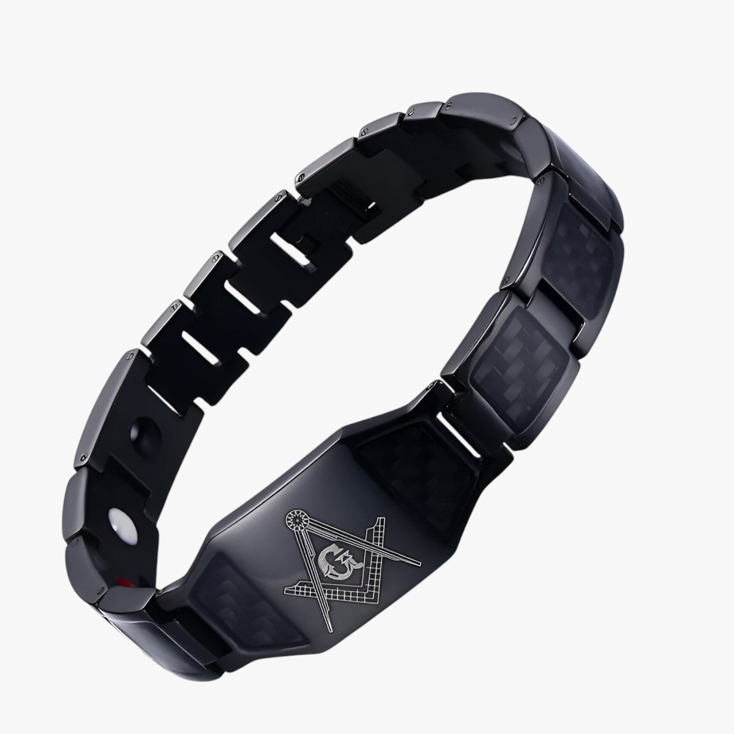 Javi | Energi & Stil – Kraften af magnetisk balance til dit håndled - sort 21.5cm - men's fashion - {{ product_tags }