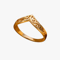 Brianna | Elegant guld ring – Stilfuld glans til enhver lejlighed