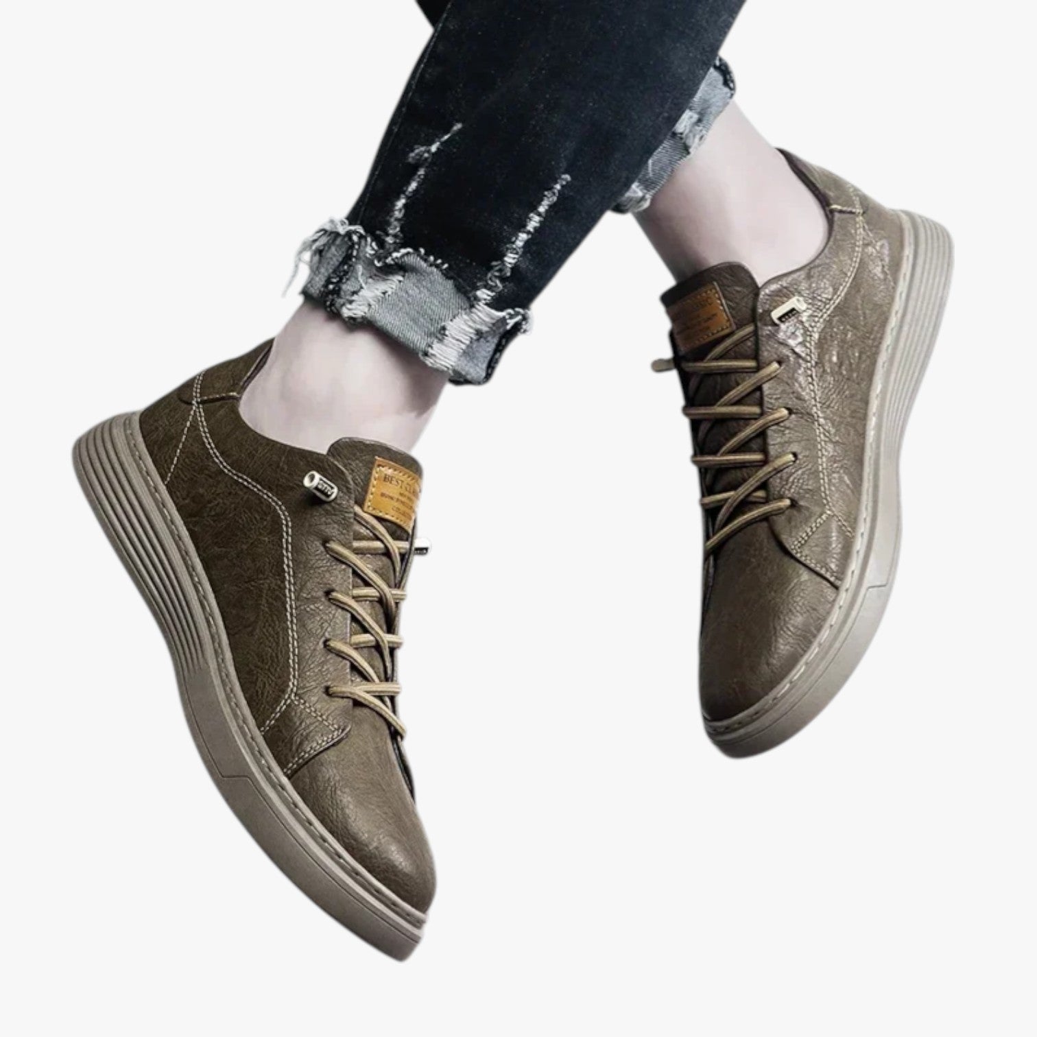 Jackson | Oxford Sko i Ægte Italiensk Læder Elegance og Komfort - - Jackson | Oxford Sko i Ægte Italiensk Læder Elegance og Komfort - €25 - {{ product_tags }