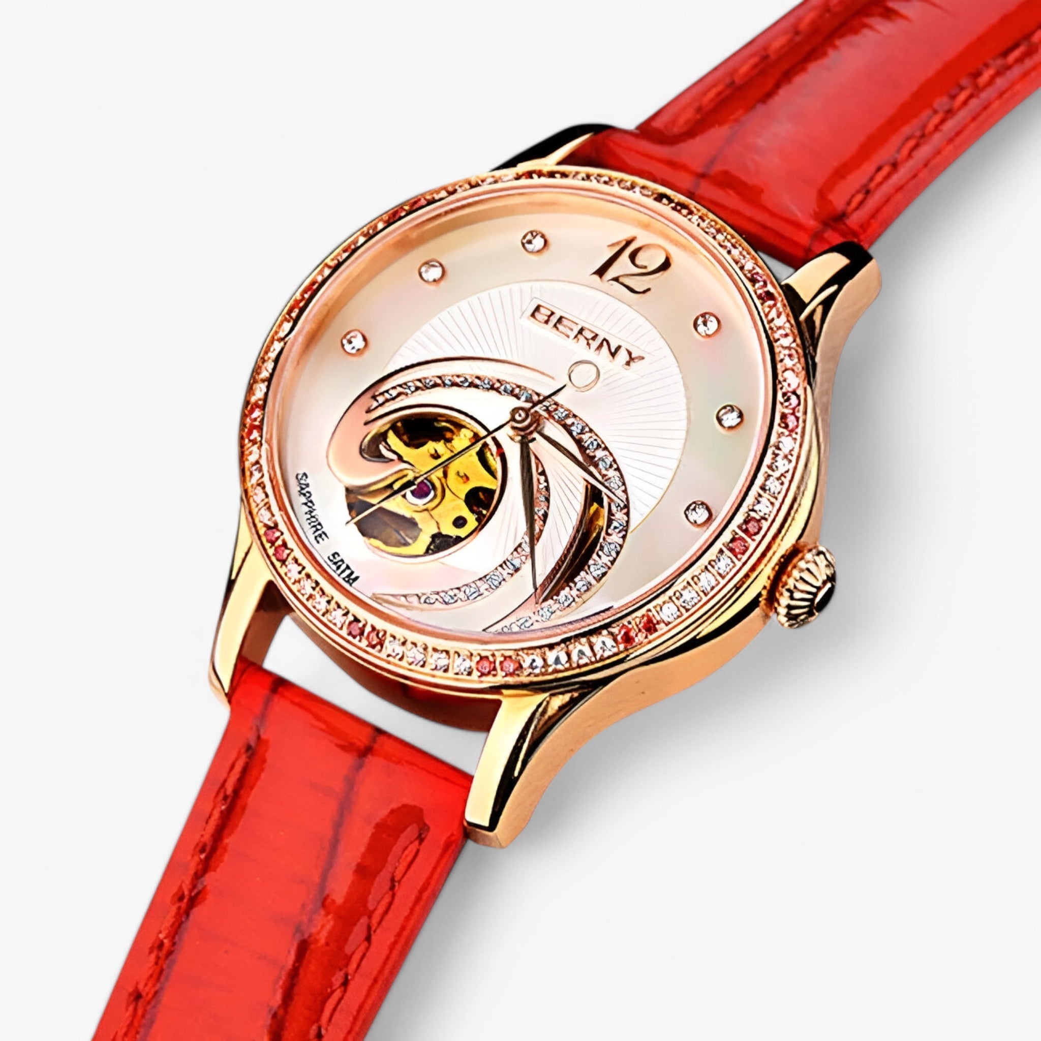 Sole | Automatisk lærende skelet ur - - watches - {{ product_tags }