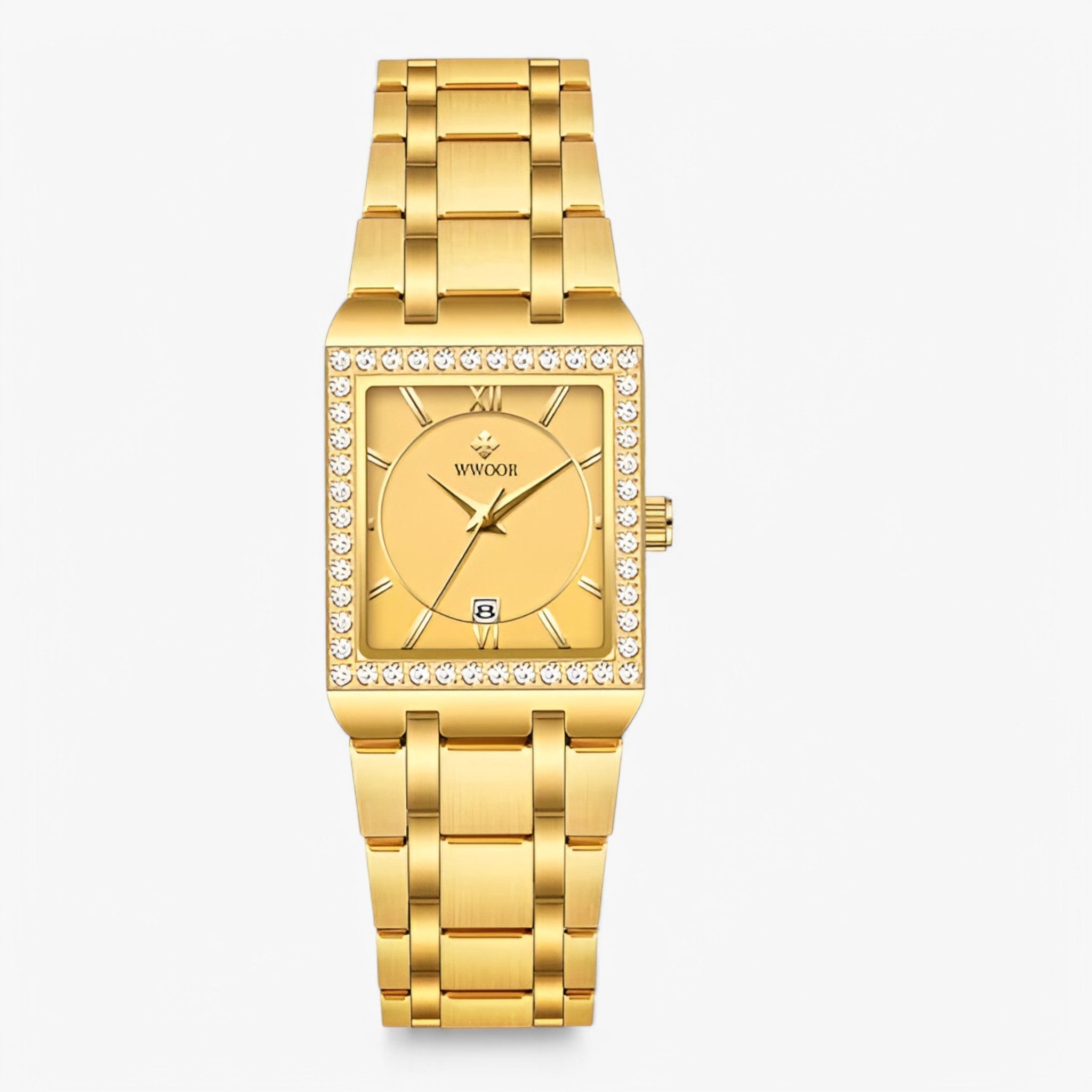 Celeste | Dameur med firkantede diamanter - guld guld - Celeste | Dameur med firkantede diamanter- €25 - {{ product_tags }