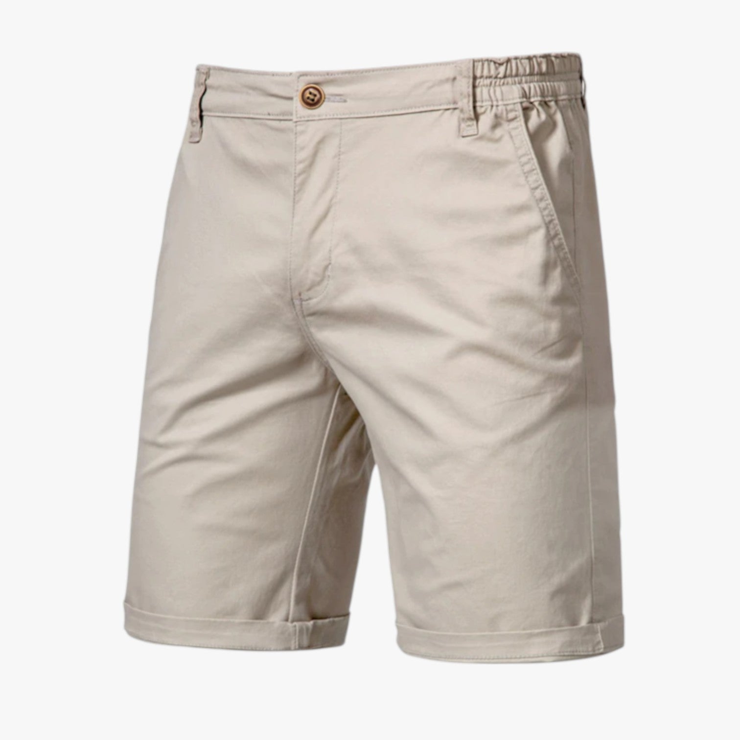 Grant | Herreshorts i stretchbomuld: premium komfort til afslapning - - Grant | Herreshorts i stretchbomuld: premium komfort til afslapning - €25 - {{ product_tags }