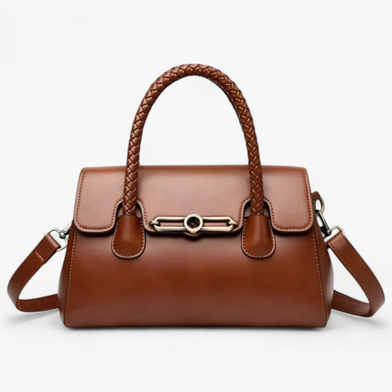 Bianca | Retro Dame Skuldertas Kompakt, Trendy & Bæredygtig PU Læder - Gul - bags - {{ product_tags }