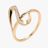 Kiara | Elegant Rose Gold Ring with Zirconia