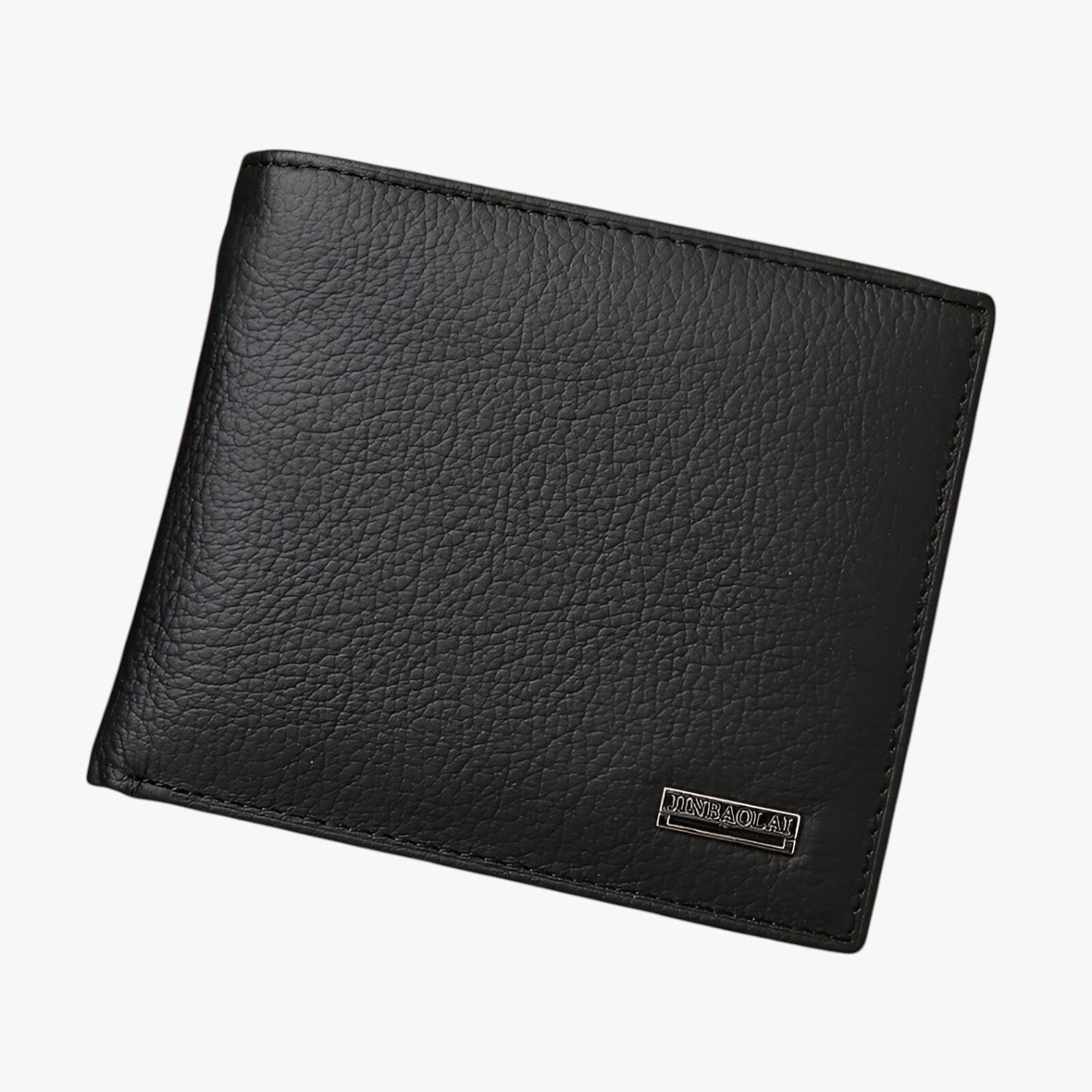 Parker | Retro læderpung med rum til kort og mønter - Sort - bags - {{ product_tags }