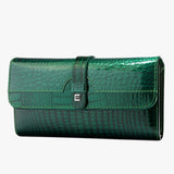 Felicia | Luxury Designer Handbag - Shiny Leather Clutch & Wallet