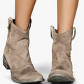Bria | Botas western de ante