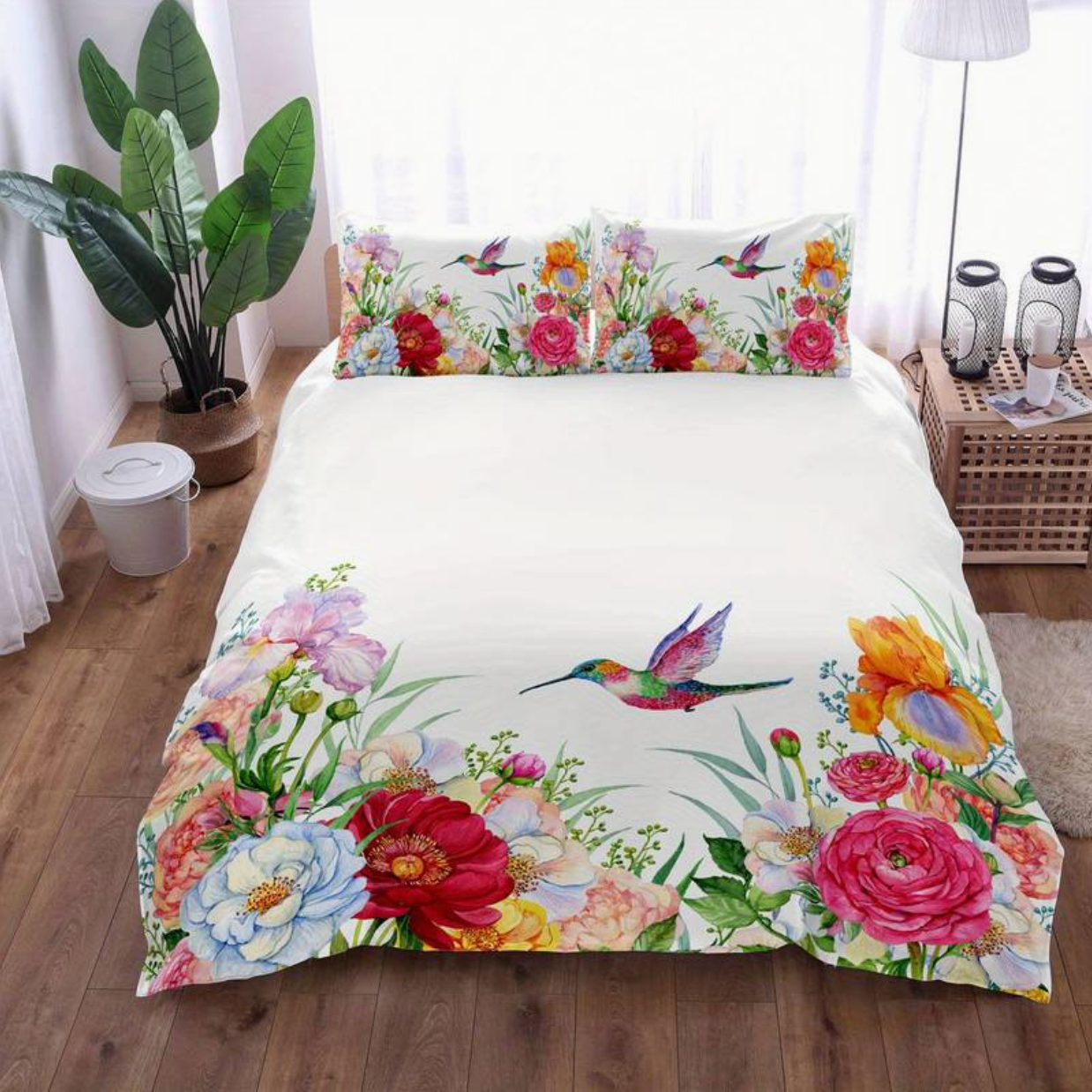 Blomster Aura | Smukt dynebetræk - 220x240cm - house & garden - {{ product_tags }