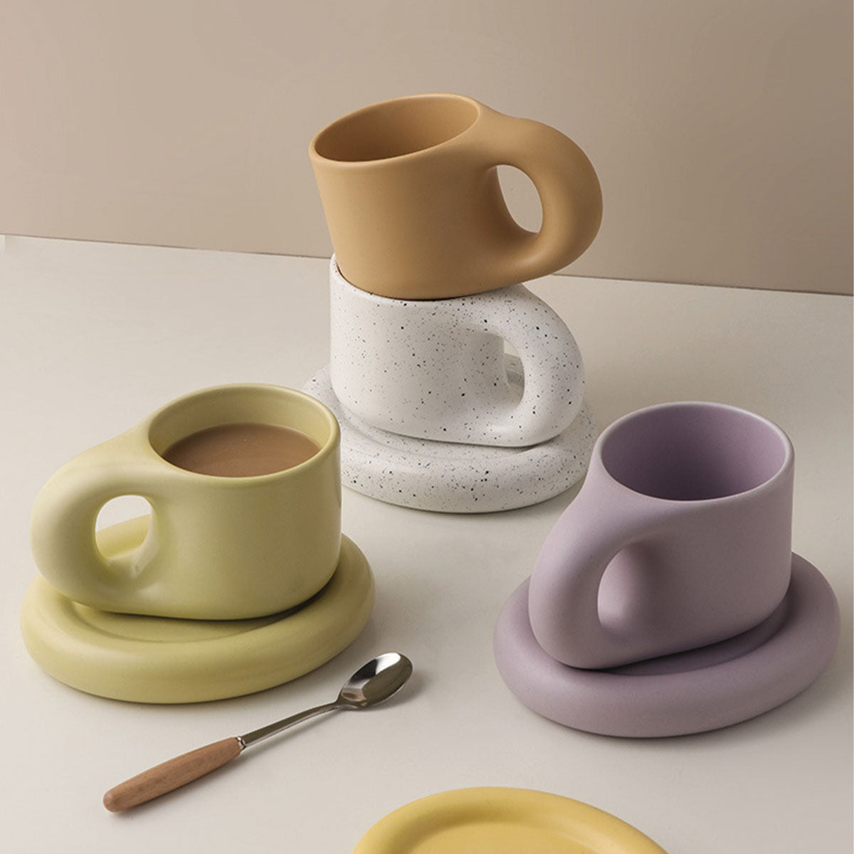 Robust keramik espresso-kop | Stilren, Holdbar, Perfekt til espresso - - house & garden - {{ product_tags }