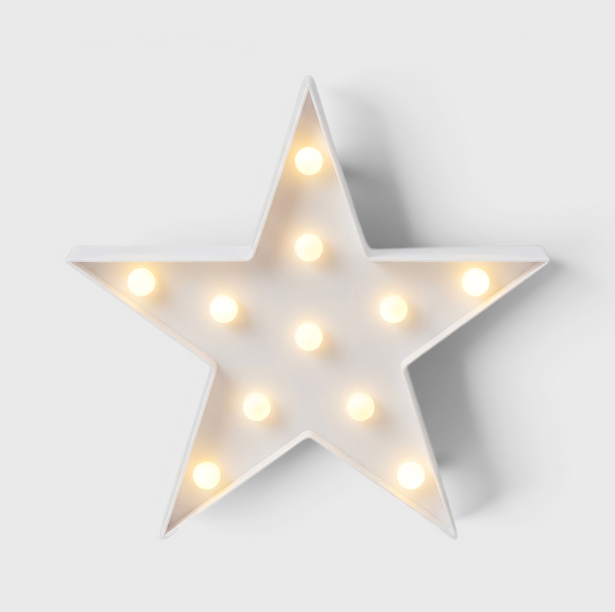3D Sky & Måne LED Natlys – Blødt Godnat-skær - Hvid - Kids Night Light - {{ product_tags }