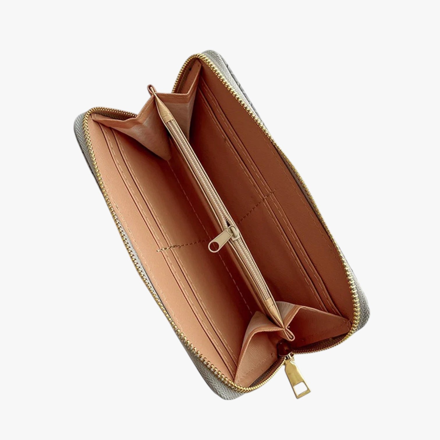 Ivory | Elegant langt pung med telefon- og kortholder - - Elfenben | Elegant langt pung med telefon- og kortholder - €25 - {{ product_tags }