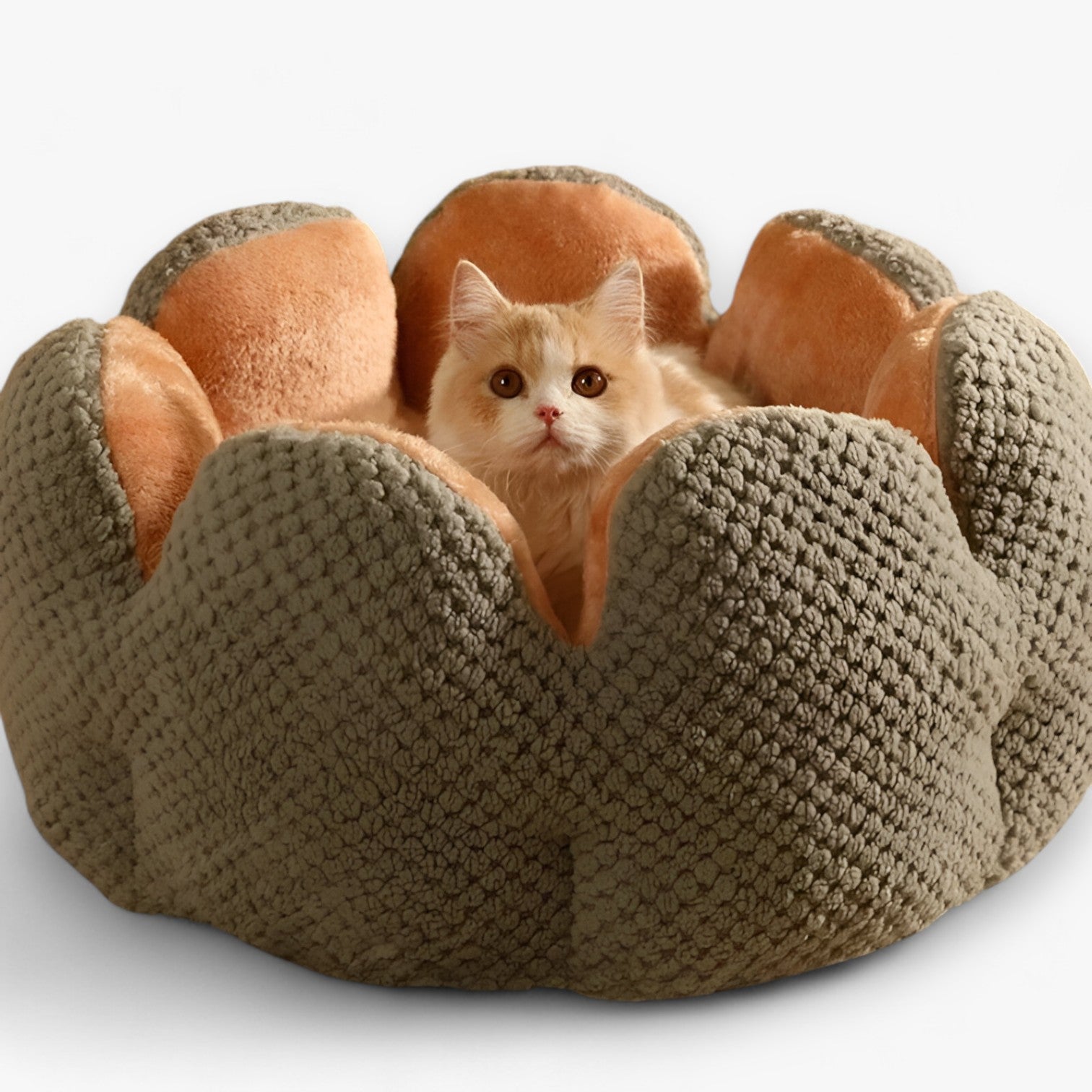 Addie | Blød Bloemhuis – Varm & Hyggelig for Katte og Hvalpe - grå - baby - {{ product_tags }
