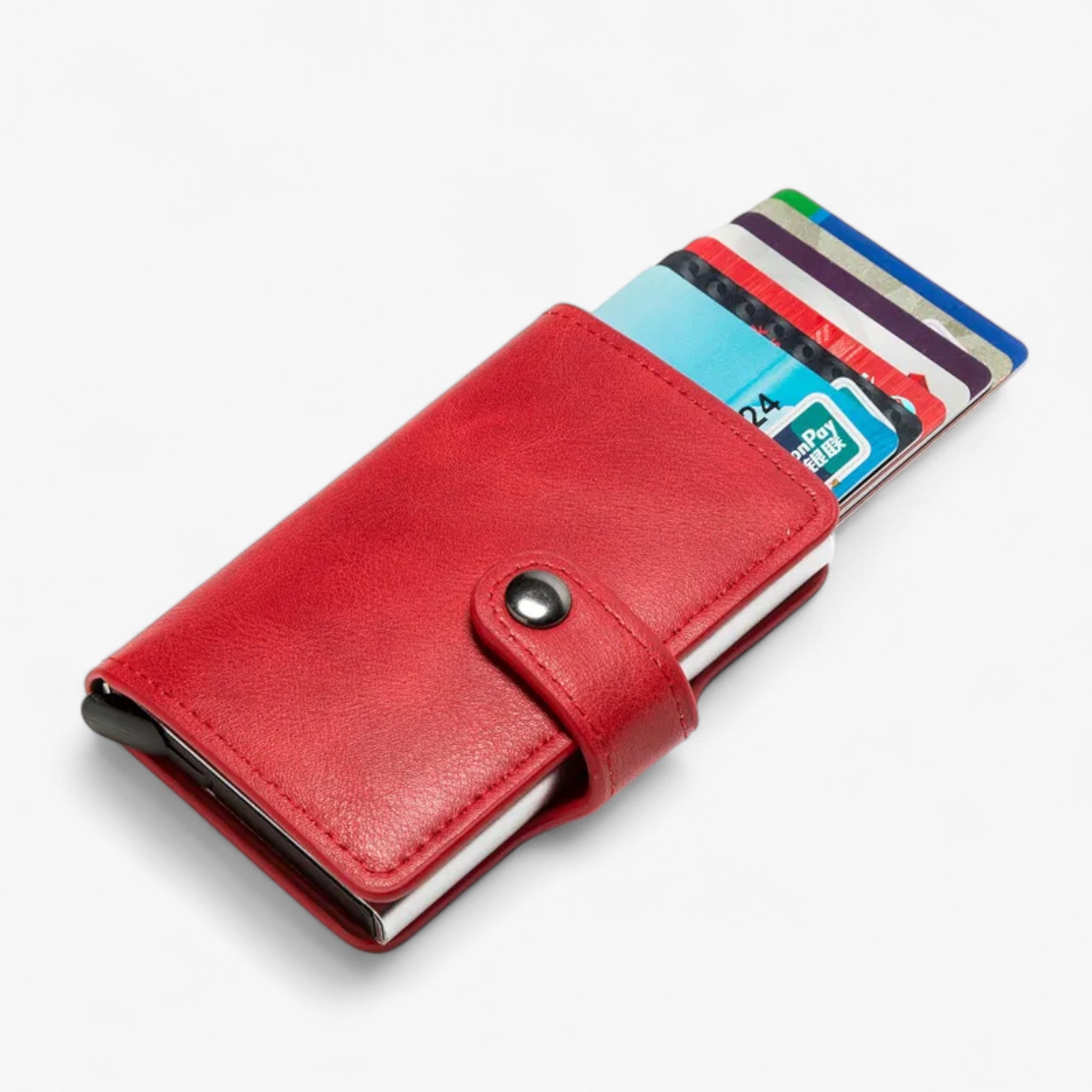 RFID-tegnebog Romeo™ – beskyt alle dine kort mod tyveri! - Rød - bags - {{ product_tags }
