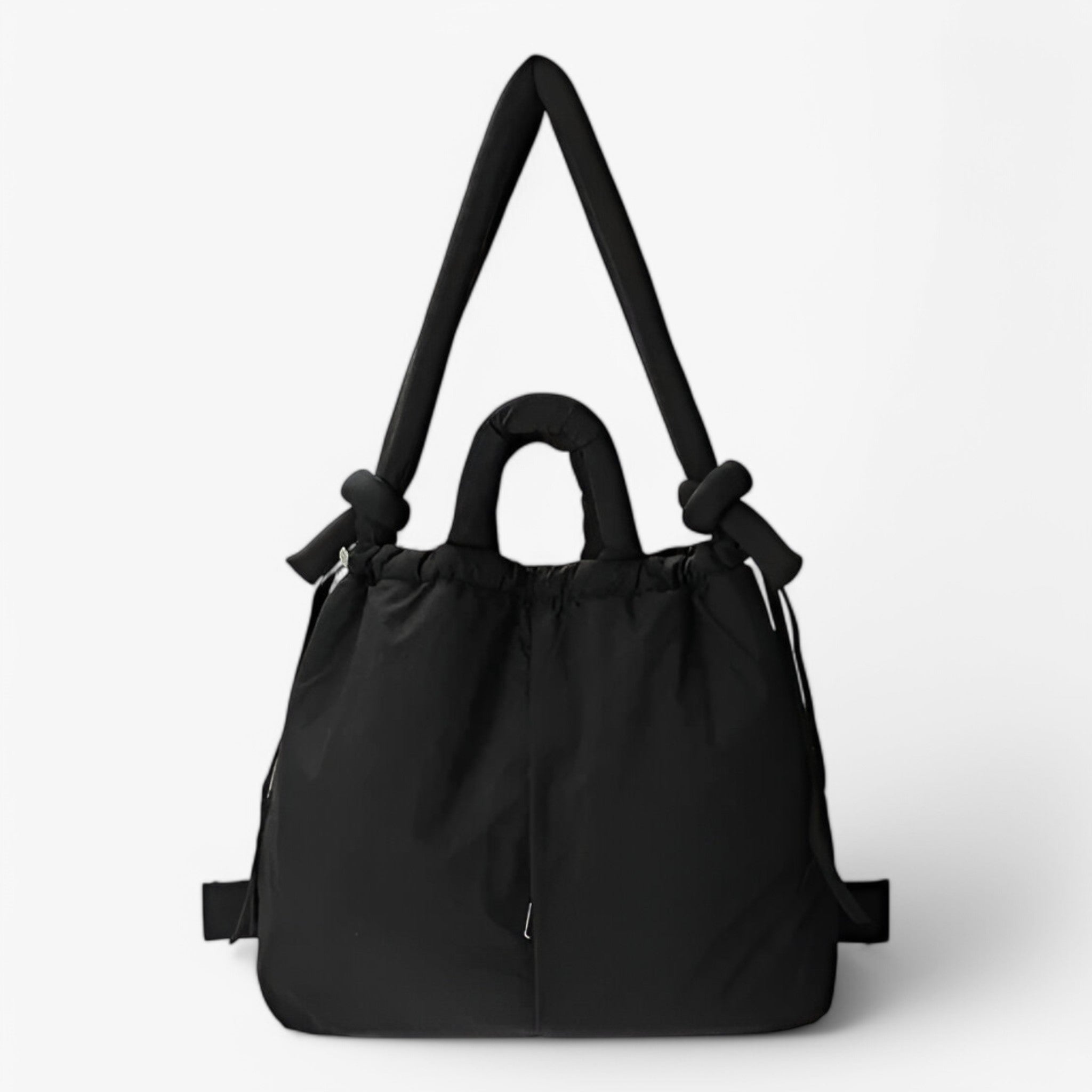 Emilia | Unik Puffer Håndtaske - Sort - bags - {{ product_tags }