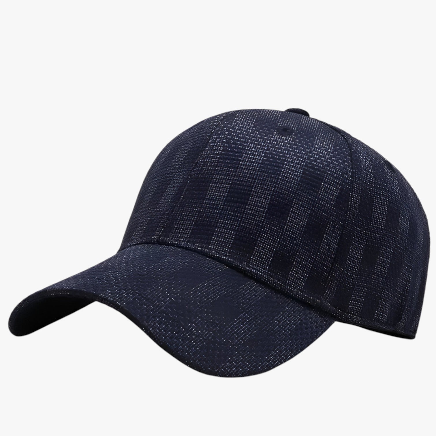 Maverick | Mønstret sports hat med elastik - Blå 56-59cm - men's fashion - {{ product_tags }